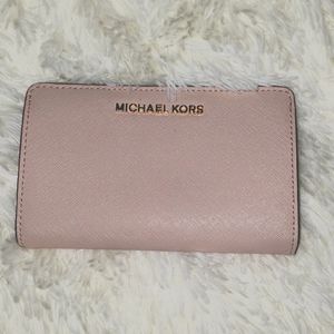 Michael Kors Small Pink Wallet